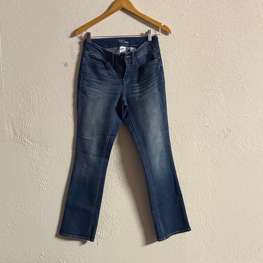 Time and Tru Dark Blue Flare Jeans